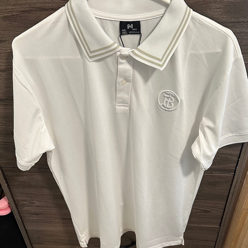 White men’s Polo Shirt size S